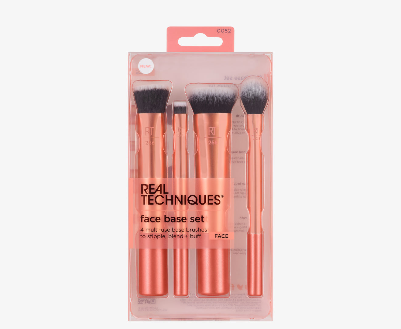 Real Techniques RT Flawless Base Set 2.0 Foundation Makeup Brushes 3Piece