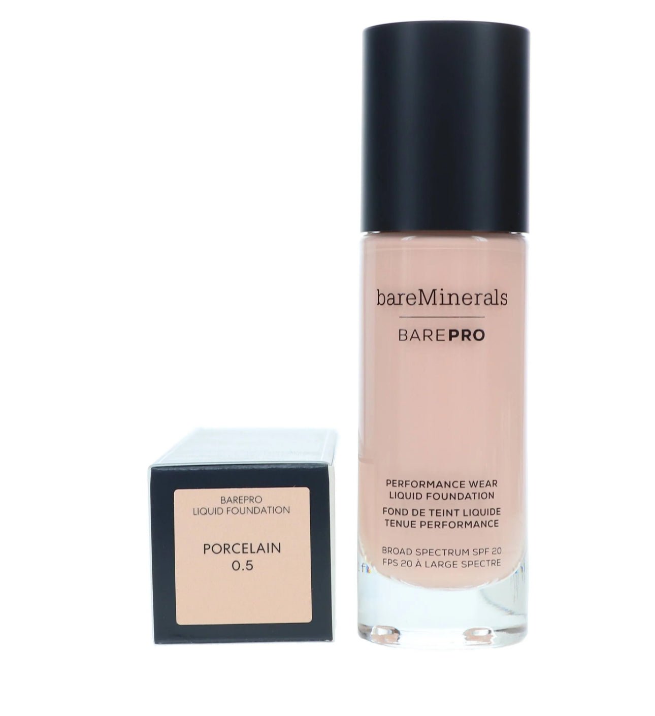 bareMinerals BAREPRO Performance Wear Liquid Foundation SPF 20 Porcelain 1 oz