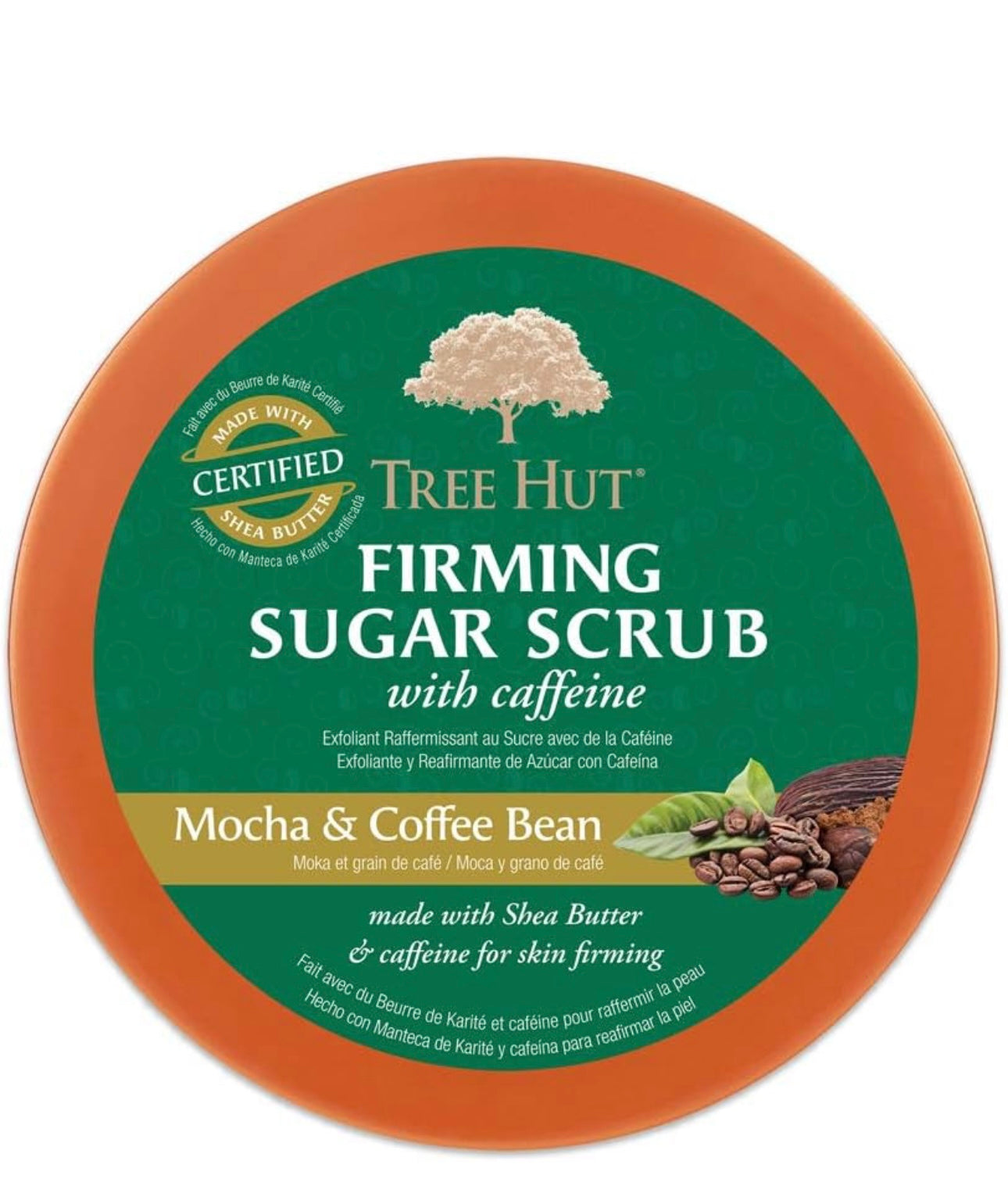 Tree Hut Firming Sugar Scrub Mocha & Coffee Bean 18 oz