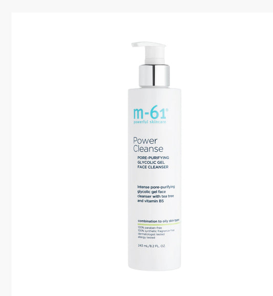 M-61 Perfect Cleanse Gentle Vitamin E Gel Face Cleanser with Lavender and Green Tea