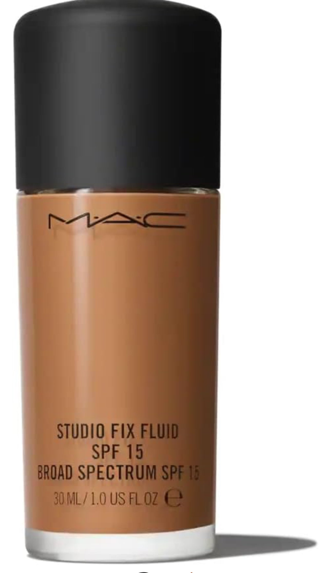 MAC Studio Fix Fluid NC17 Full Coverage Matte Makeup Foundation SPF 15 - 30ml