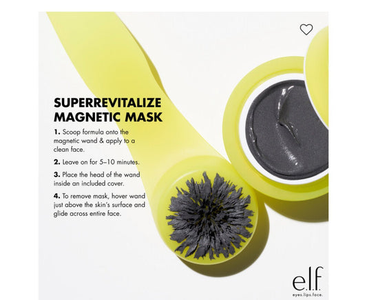 E.L.F. Skin Super Revitalize Magnetic Face Mask W/ Revitalizing Carrot Seed Oil