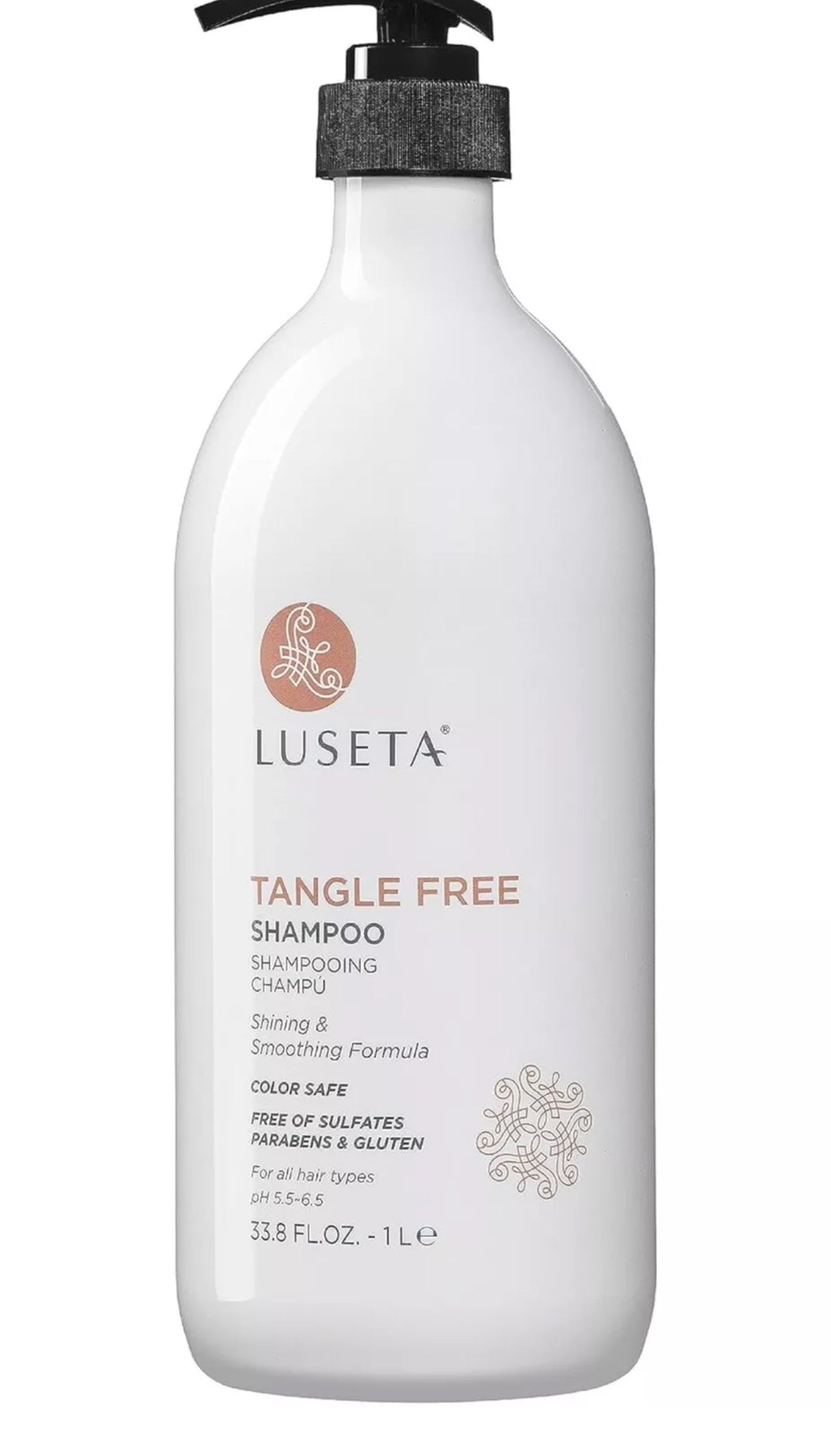 LUSETA Tangle Free Argan Aloe Vera Shampoo