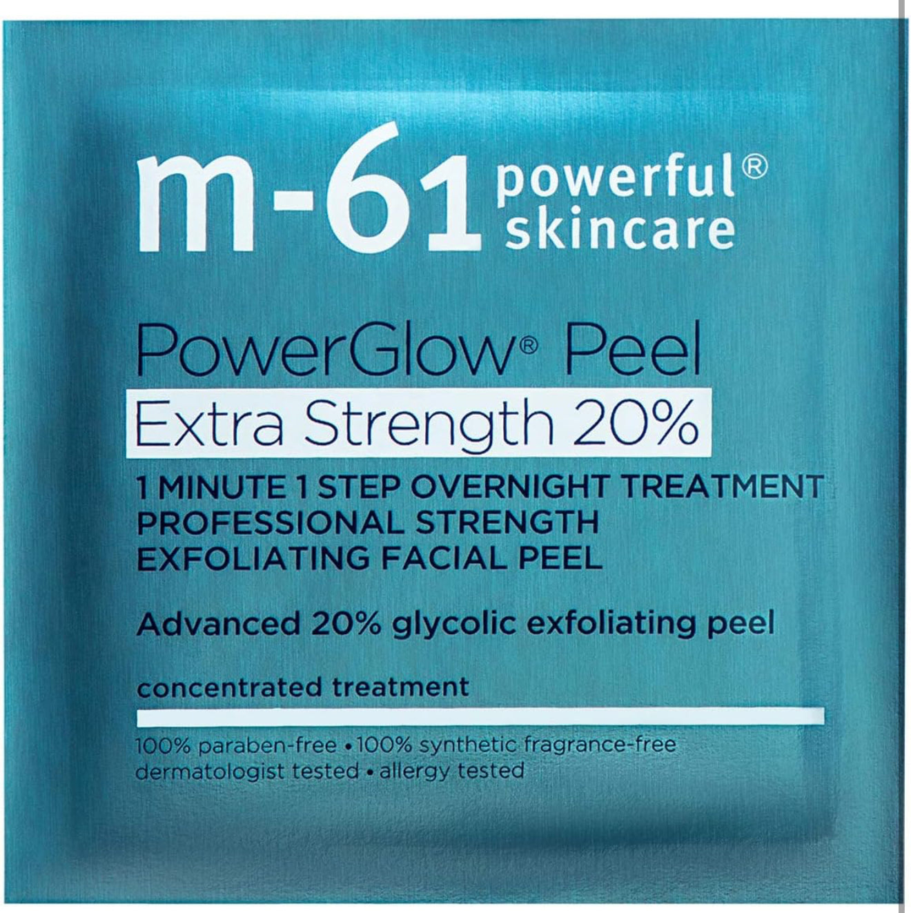 M-61 Power Glow Peel Extra Strenght 20% 1 Minute 1 Step 8 Treatments