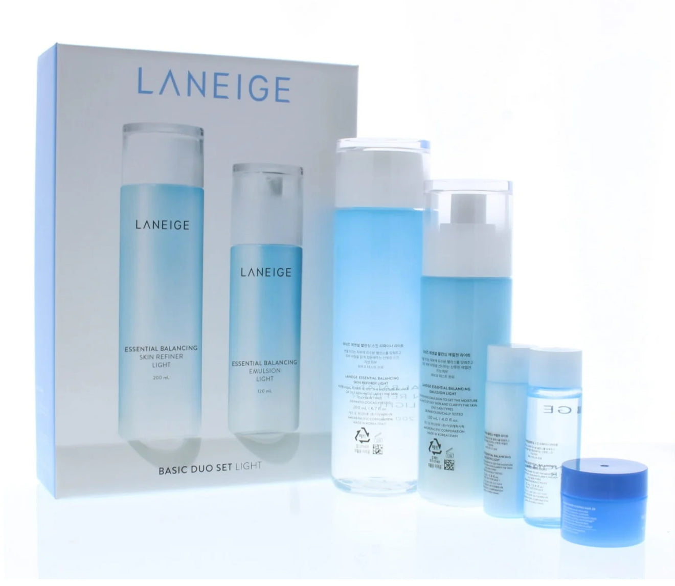 Laneige Basic Duo Light Set