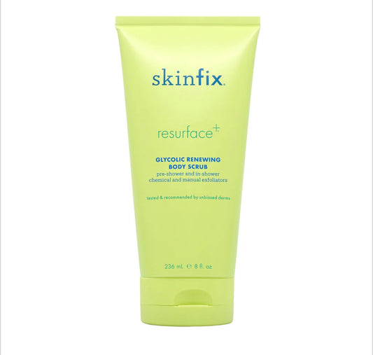 SKINFIX Resurface+ Glycolic Renewing Body Scrub Exfoliators 8 oz