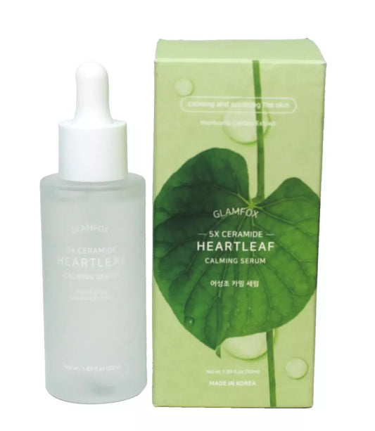 Glamfox Heartleaf 5x Ceramide Calming Serum