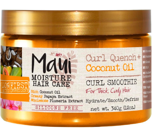 Maui Moisture Curl Quench + Coconut Oil Hydrating Curl Smoothie