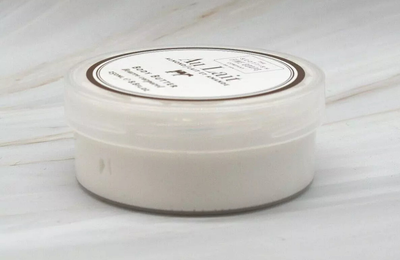 Scottish Fine Soaps Au Lait Almond Body Butter 8.8oz