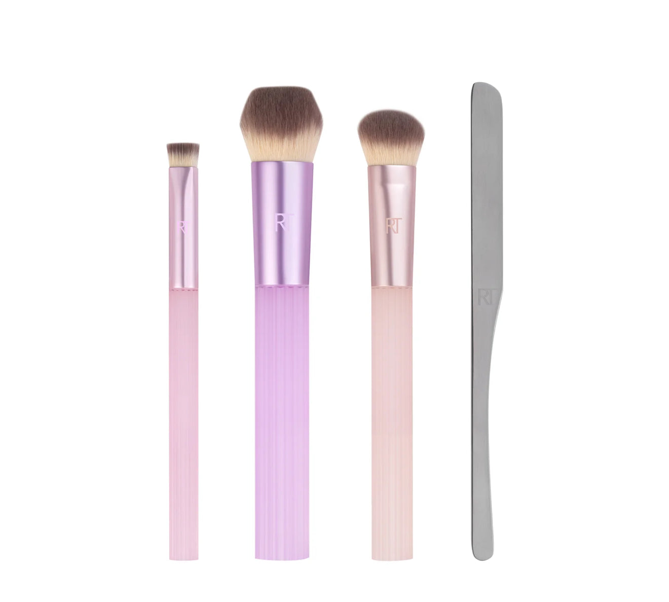 Real Techniques Limited Edition Plumped Up Base Set “Pastel Pop “ Brushes