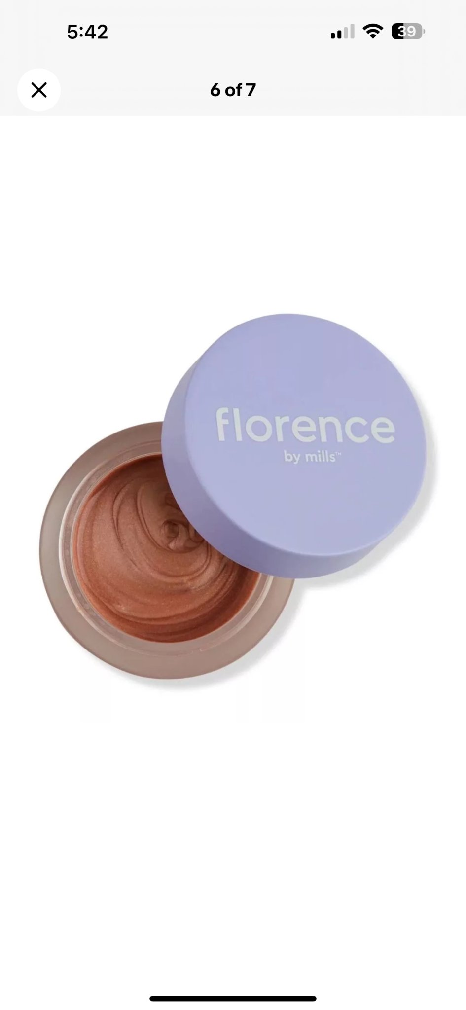 Florence by Mills Low-Key Calming Peel Off Mask Rose Gold 1.7 oz