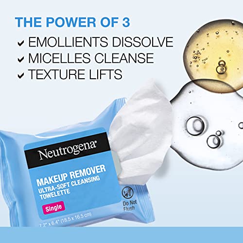 Neutrogena Daily Makeup Remover Facial Cleansing Tissues